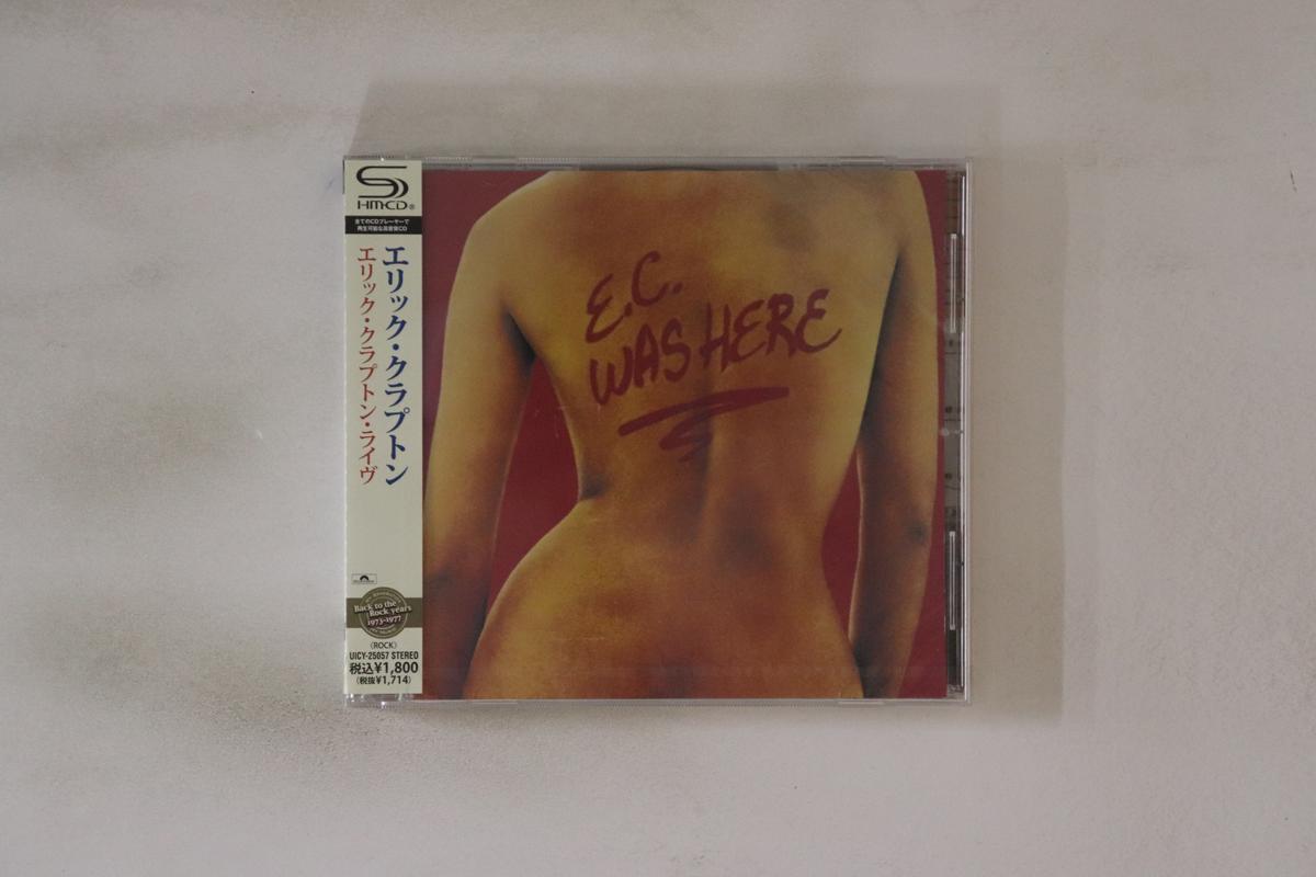 

CD ERIC CLAPTON - Eric Clapton Live UICY25057 POLYDOR 2011 Japan Obi Rock Used
