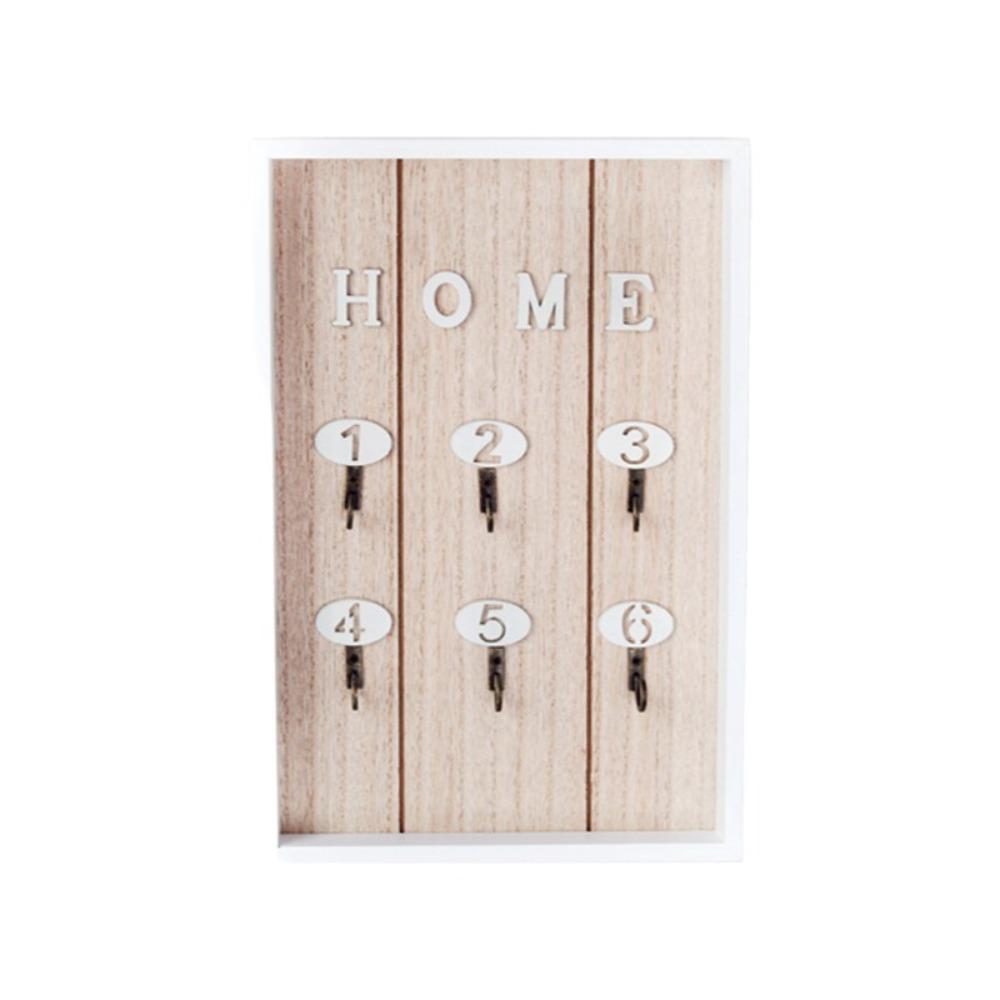 

Vintage Key Storage Shelves Wall Mount Key Hook Fashionable Cabinet Key Rack Living Room Style 4