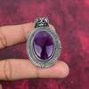 Amethyst Pendant Gemstone Jewelry, 925 Solid Sterling Silver Pendant, Gift For Women Handmade Pendant