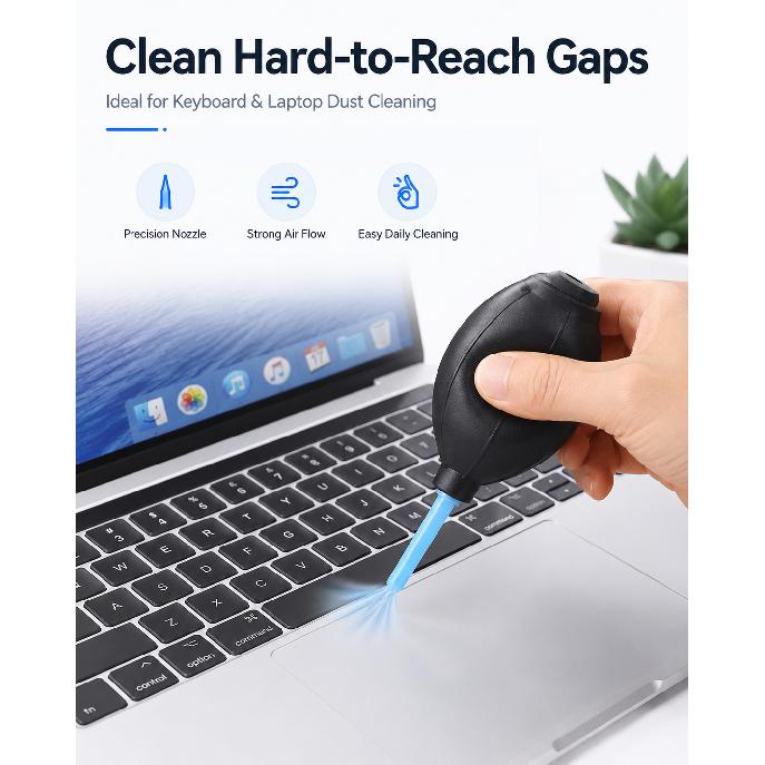 Camera Lens Air Blower Rubber Bulb Dust Cleaner for DSLR SLR Digital Camera Sensor Keyboard Laptop Electronics Cleaning Tool Mass Air Flow 3