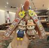 Cartoon Catwalk Labu Sheep Keychain Pendant Couple Small Gift Stall Gift Car Key
