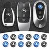 Auto Schlüsselaufkleber Auto Steuerung Schlüsselanhänger Emblem Zubehör Für Mercedes Benz AMG A B G Klasse GLA CLA GLC W203 W206 W220 W205 W214