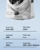 Ventilatore Oscillante da Tavolo Compatto Xiaxin: Circolatore d'aria a risparmio energetico per dormitorio e ufficio