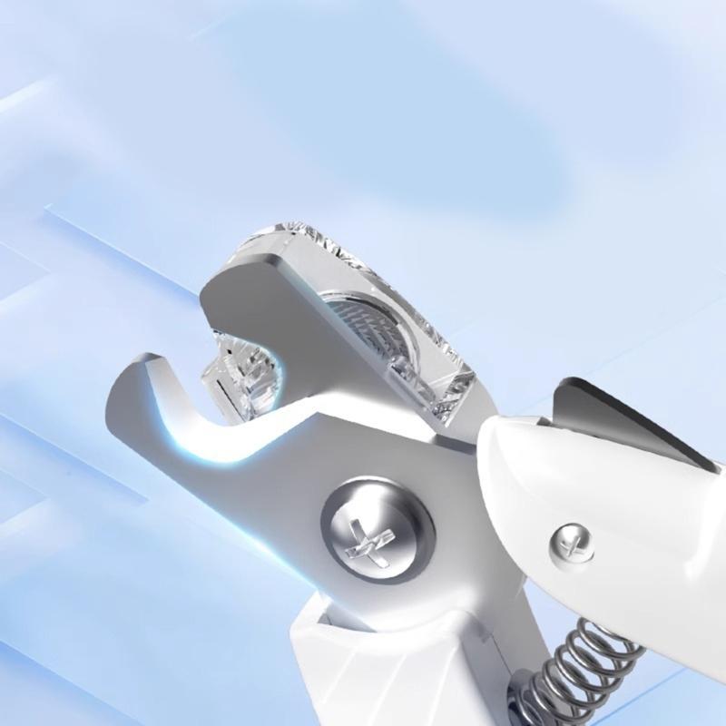 Dogs Nail Trimmer with LED Light Scratching LED Light Home Use Pet Nail Trimmer Nail Trimming Prevents Splitti