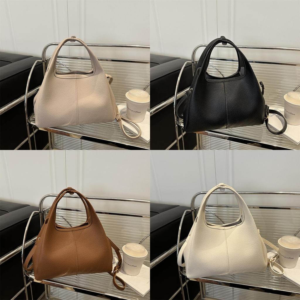 Water Bucket Bag For Women Pu Material Small Shoulder Daily Use