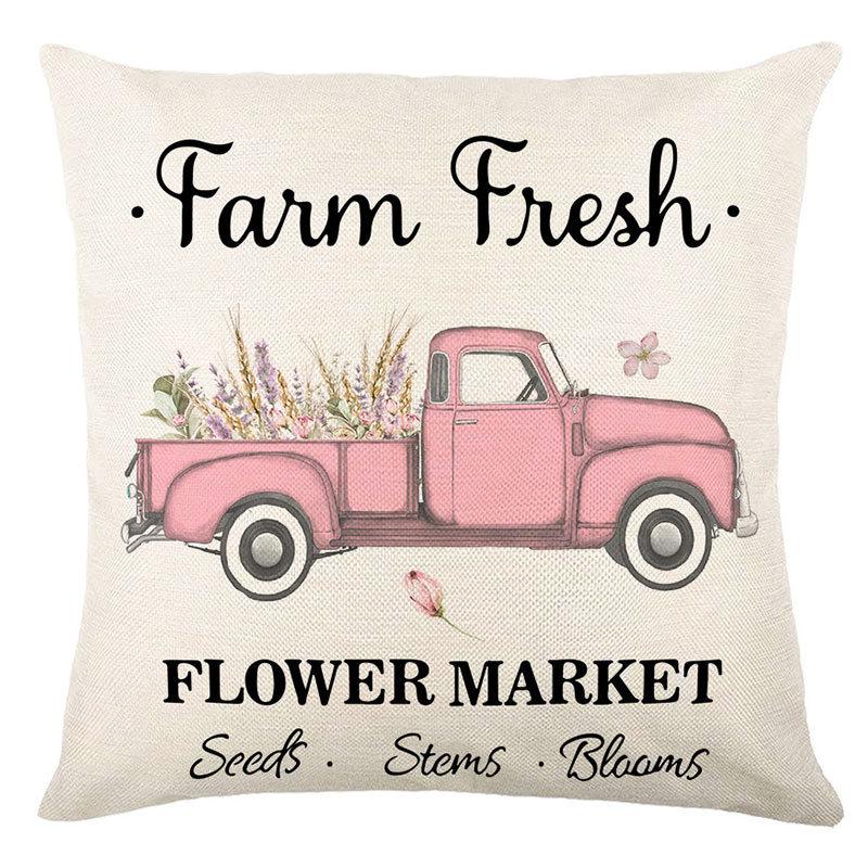 Spring Throw Pillow Cover Spring Festival Home Decor Cushion Office Cushion Sofa Cushion Cover
