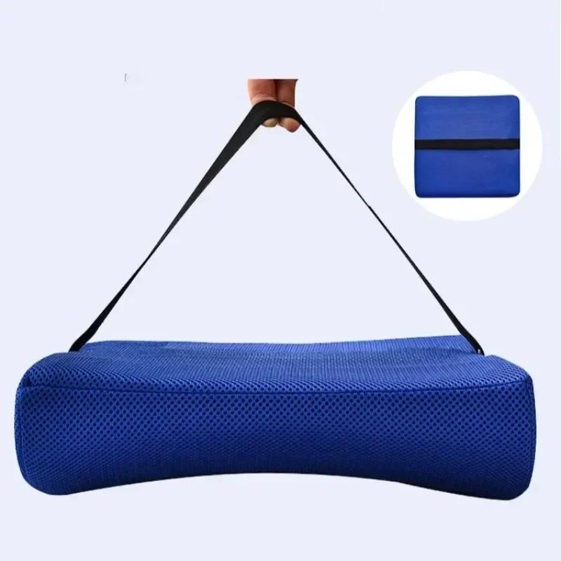 Office Seat Lumbar Support Memory Sponge Lumbar Cushion Slow Rebound Car Cushion Relieves Low Back Pain Breathable Lumbar Pillow