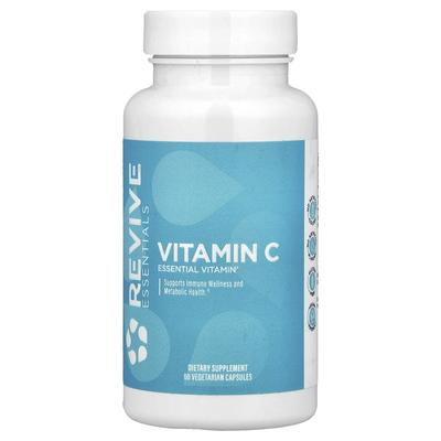Vitamin C, 1G, 60 Veggie Capsules (0.5G Per Capsule)