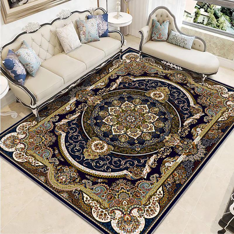 Tapis Persan Maison Vintage Bohème Tapis de Salon Tapis de Bureau