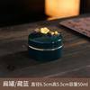 Creative Portable Mini Ceramic Storage Jar Spice Ointment Powder Bottle Small Tea Jar Storage Container Crafts Home Decoration