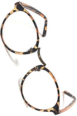 Bliss Leather Boston for Men and Large Plastic Cell Demi-Clear Sunglasses, Style, Full-Rim, Women, Non-Prescription, Colored, Transparent, Clear,