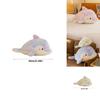 Camouflage Dolphin Plush Toy Stuffed Animal Pillow Gift For Kids, 80cm