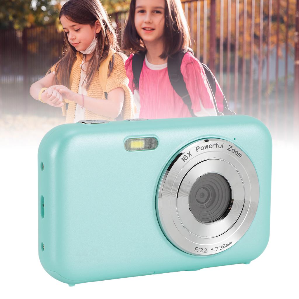 Digital Camera 1080P 2.4 Inch 44MP 16X Zoom Multifunctional Compact Travel Video Camera