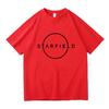Hot Game Starfieldd Tshirt Fashion Design Graphic Print Tshirt Unisex Cotton Soft Unisexs Tees Oneck Hip Hop Male T Shirts Tops