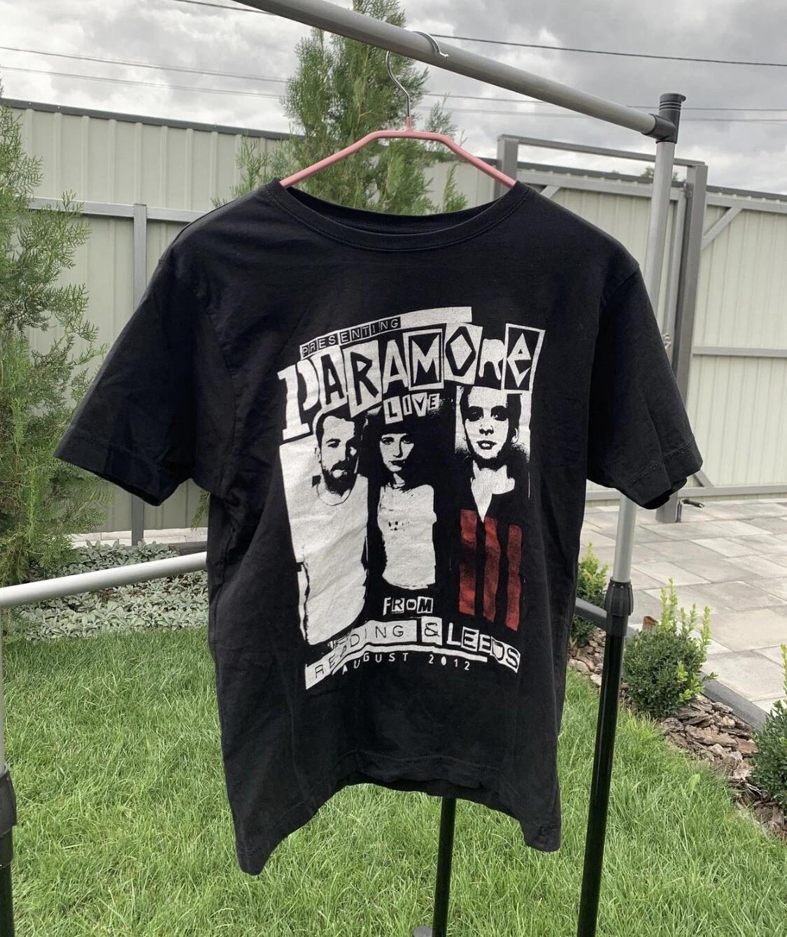 Paramore 2012 Rock Band T shirt Y2K Tee S