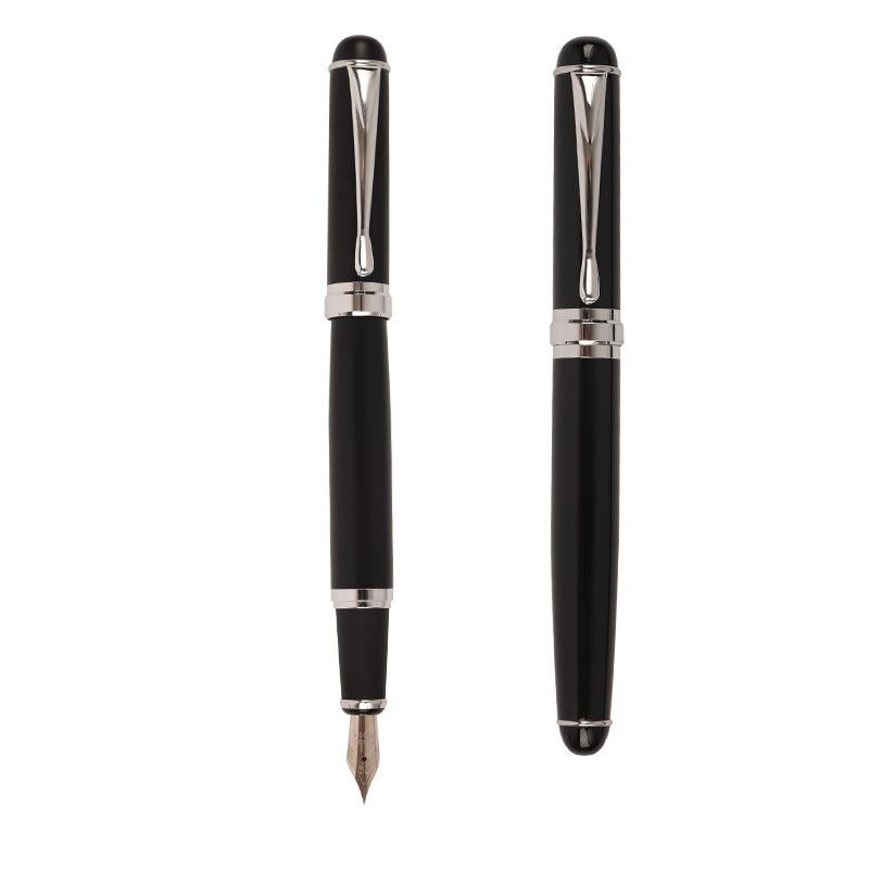 Creative Metal Fountain Pen, Business Signing Pen, Advertising Gift Pen, Grand Opening Event Gift, Printable Ballpoint Pen 0.5mm