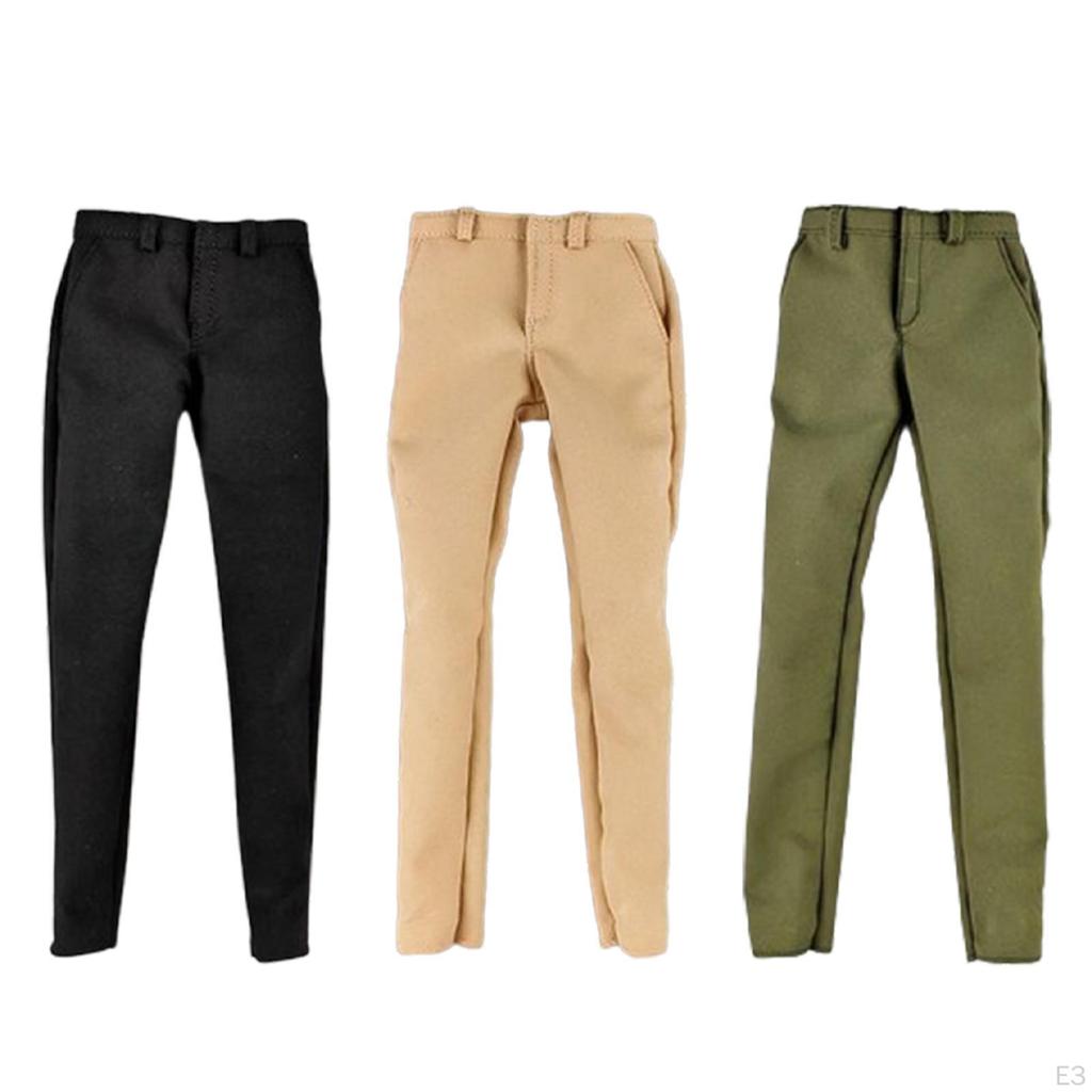 1/6 Male Figure Pants Man Figures Accessory,Doll Decor,Dress Up Costume Mini for 12 Inch