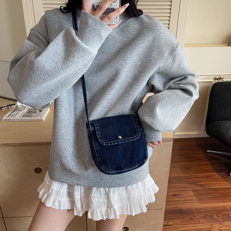 Denim Bag Women's Shoulder Bag Commuter Crossbody Bag