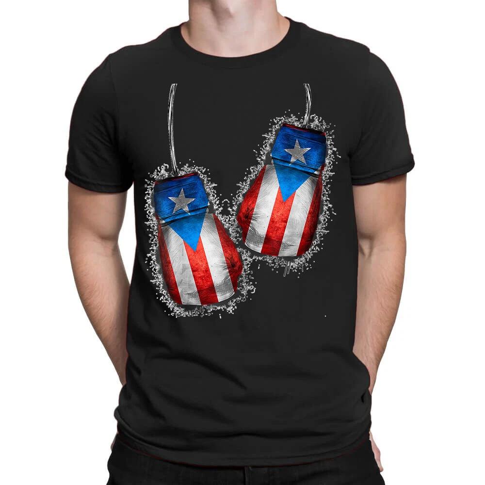 BEST TO BUY Boricua Boxers Boxing Fans Gloves Puerto Rico Flag S- T-Shirt