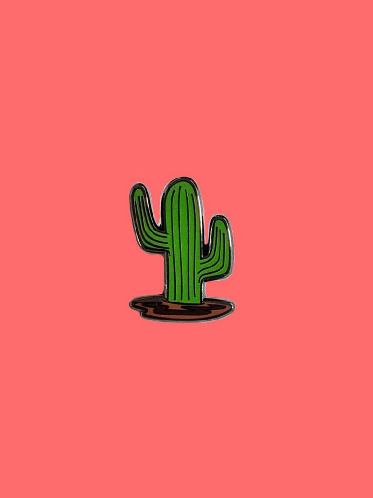 Pindex Cactus Pin Badge