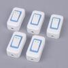 1/5Pcs Small Rocker Button Wiring Switch White Hand Pinch Bedside Small Appliance Push Button Boat Shape Switch