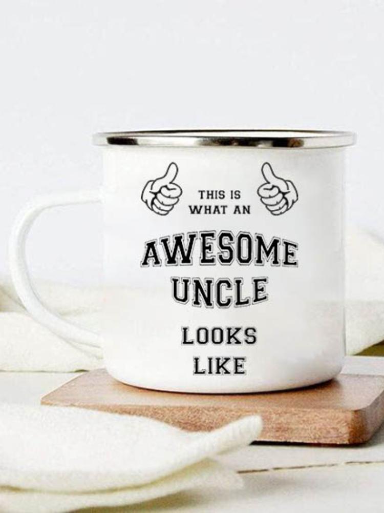 My Uncle Is a Bad Influnce Mug This Is What an Awesome Uncle Looks Like Coffee Mugs Gifts for Uncle Cups for Brother In Law