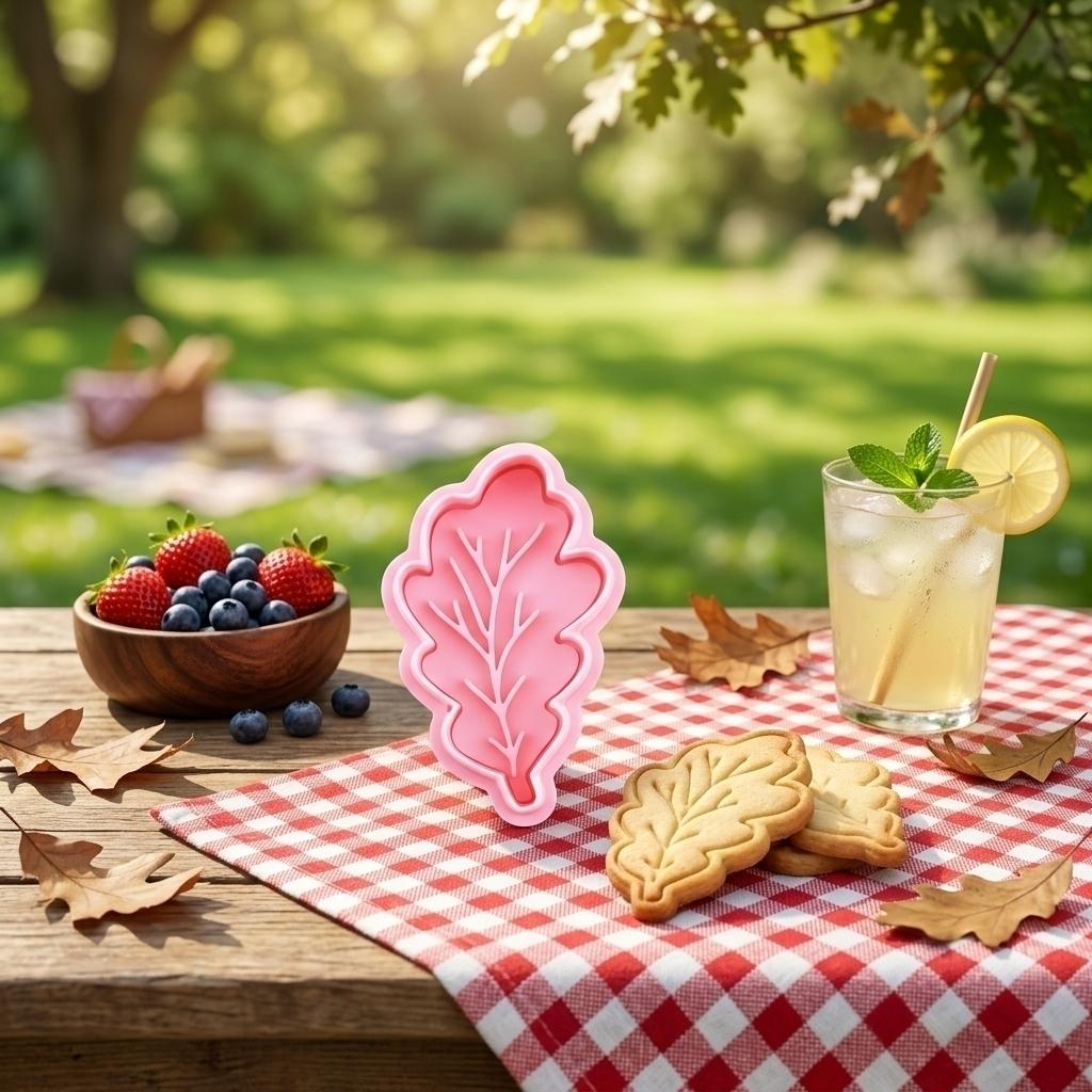Leaf Series Baking Molds, 3D Molds For Realistic DIY Embossing, Easy To Clean, Suitable For Dough, Chocolate And Confectionery Baking.