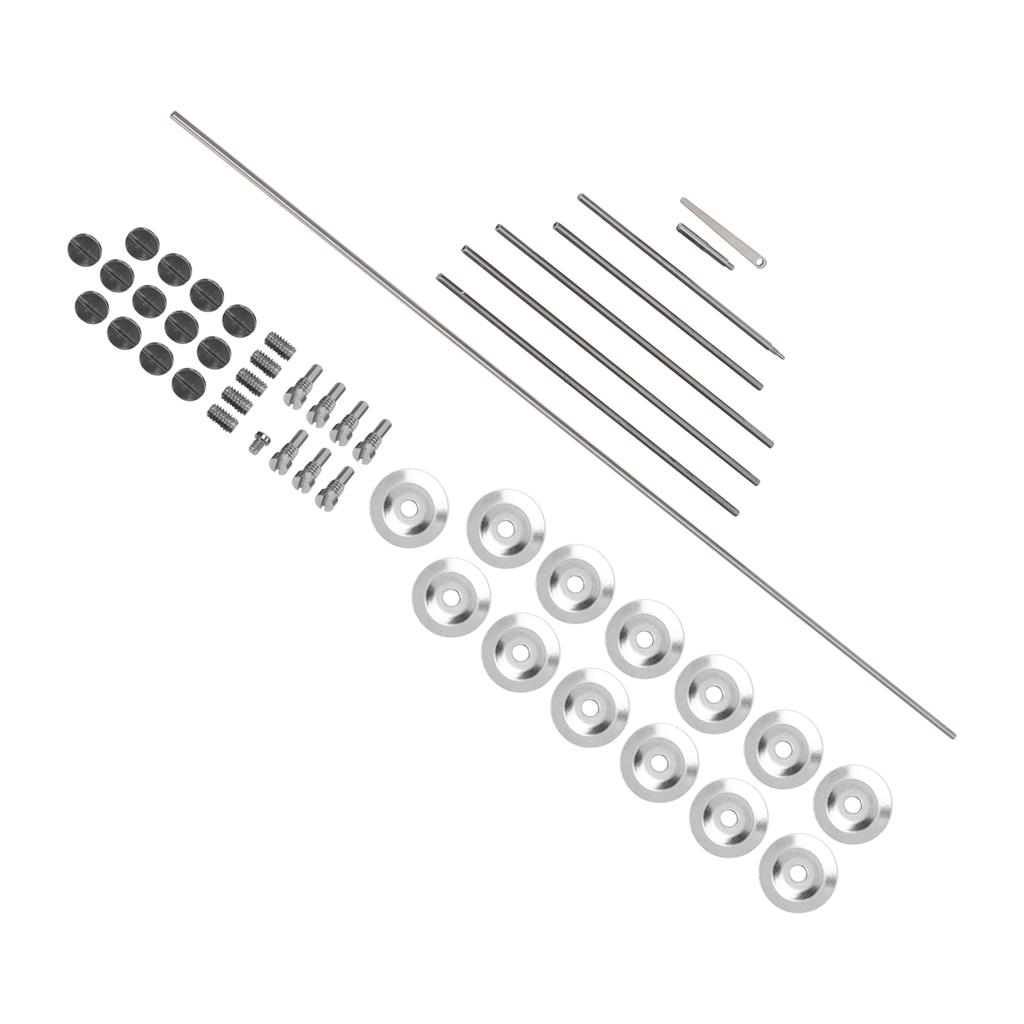 Flute Repair Kit Alto Straight DIY Maintenance Set Musical Instrument Parts Accessories