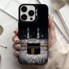 M-Moslem and K-kaaba  Phone Case For iPhone17,16,15,14,13,12,11 Plus,Pro Max Candy Silver Plated Inside Cover