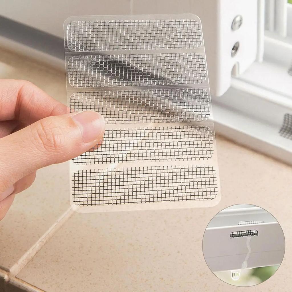 10pcs-Window screen repair tape, insect proof net, strong self-adhesive window screen repair tape for hole repair