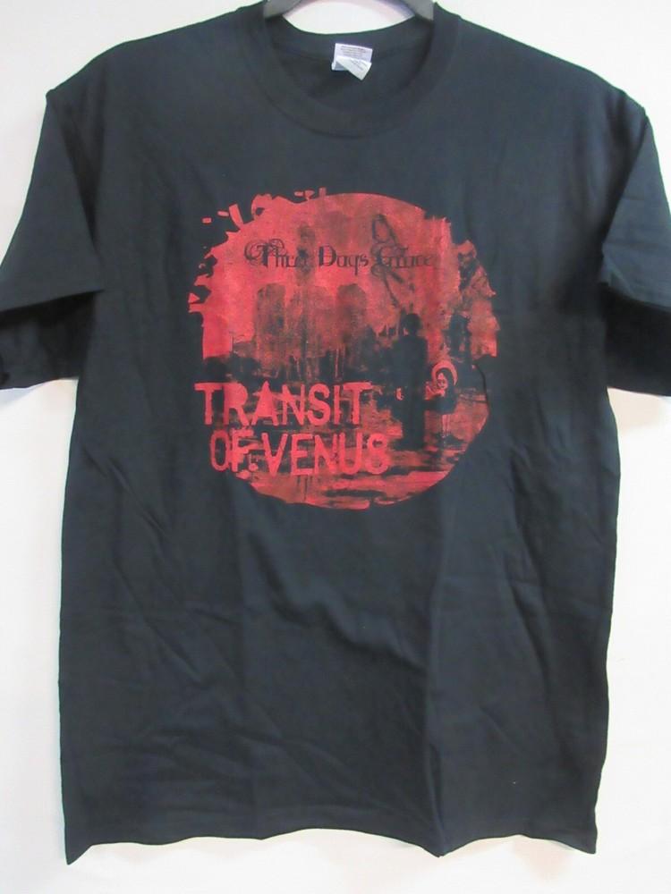 THREE DAYS GRACE OFFICIAL TRANSIT RED CIRCLE BAND CONCERT MUSIC  LARGE Unisex T-Shirt S