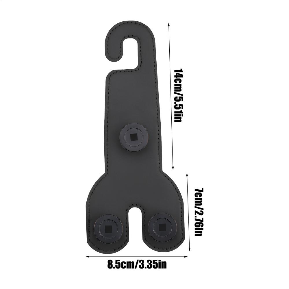 1PC Car Seat Headrest Hook Multi-use Auto Back Seat Storage Organizer Hanger Storage Holder for Handbag Purse Bags Clothes