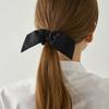 VILLA DE SILK Bunny Ribbon 100% Silk Schrunchie