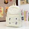 New Cute INS Cartoon Star, Girls' Backpack for Middle and High School Students, Korean Style Niche Student Commuter Backpack