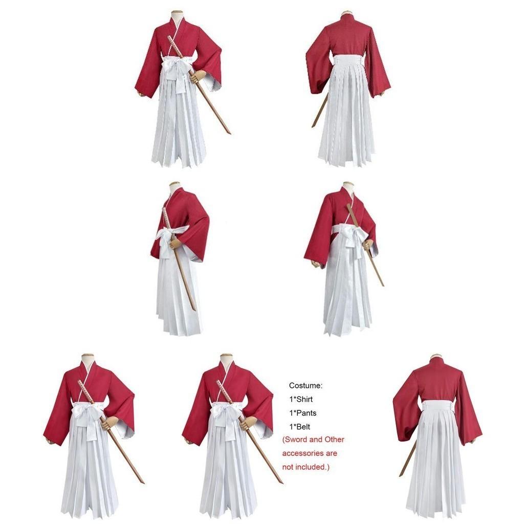 Luxurious Himura Kenshin Cosplay Costume For Rurouni Kenshin Anime Fans