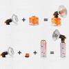 Energy Saving Outdoor Heaters Set Fishing Trip Heaters Light weight Camp Heaters for Cold Weather Activity