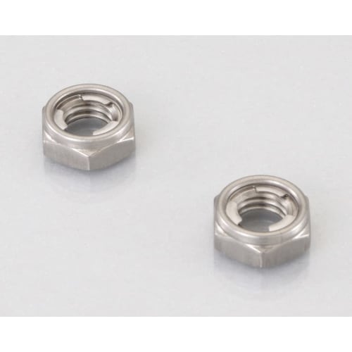 KITACO Lock Nut 3 (Stainless Steel) 8MM P1.25 2 pieces 0900-001-01202