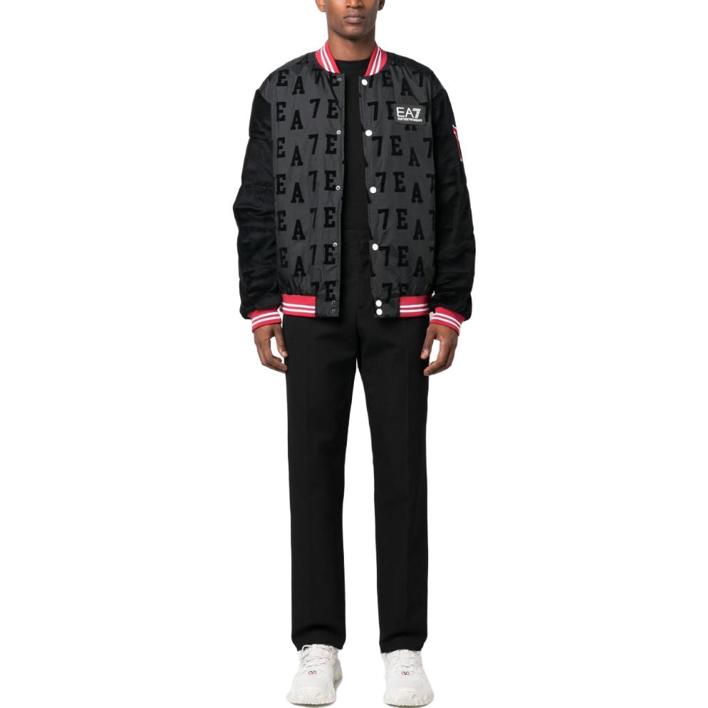 EMPORIO ARMANI EA7 FW23 Jackets & Coats Men's Black 6RPB09-PNECZ-1200