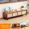 Luxury Retractable TV Cabinet & Coffee Table Combination for Small Apartments