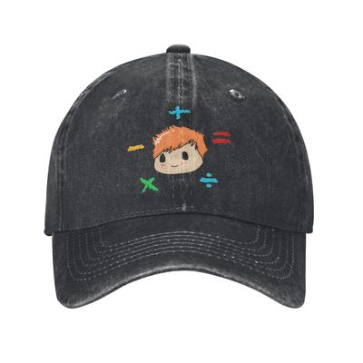 ED 2025 Cartoon SHEERANed Album Math Trucker Hats Merch For Men Women Baseball Cap Vintage Wear Cap Adjustable