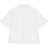 Calvin Klein Loose Comfortable Logo Short Sleeve Shirt Men Shirts White J325175-YAF
