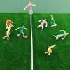 10pcs 1/75 1/50 Scale Football Player Model Colorful Football Sports People