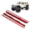 RC Car Rock Sliders High Simulation Aluminium Alloy Professional Metal Side Pedal Step for   SCX6 1Celsius6   10.4in