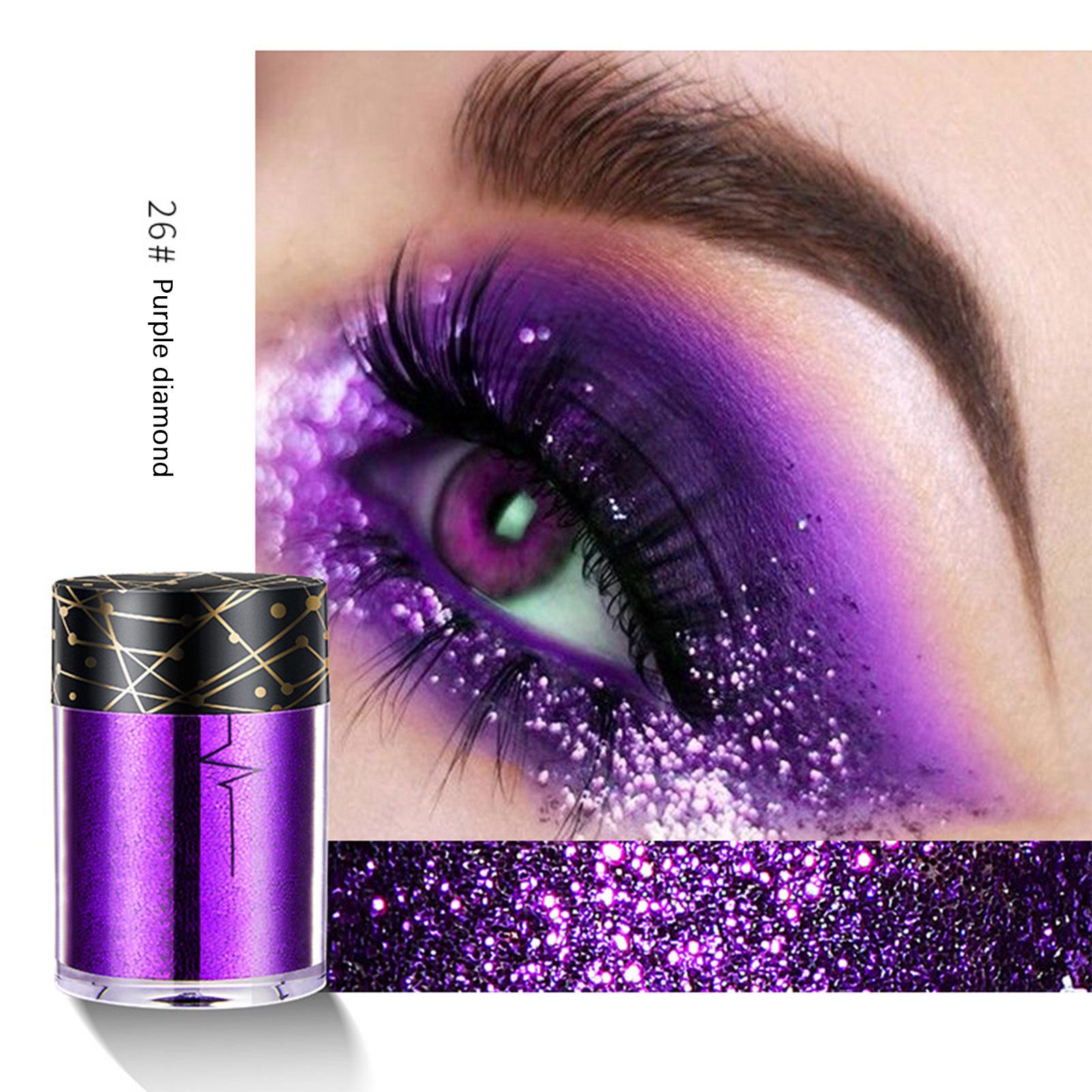 

Meteor Flash Shimmer Eyeshadow - Single High-Pigment Makeup, Long-Lasting Wear for Women & Girls One Size