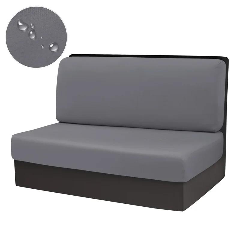 

2 шт./набор Однотонные Чехлы на Подушки для Динетты для Автодома Эластичные Регулируемые Грязеотталкивающие Чехлы на Сиденья Дивана Декор Спинки Скамейки для Автомобиля 1 Set