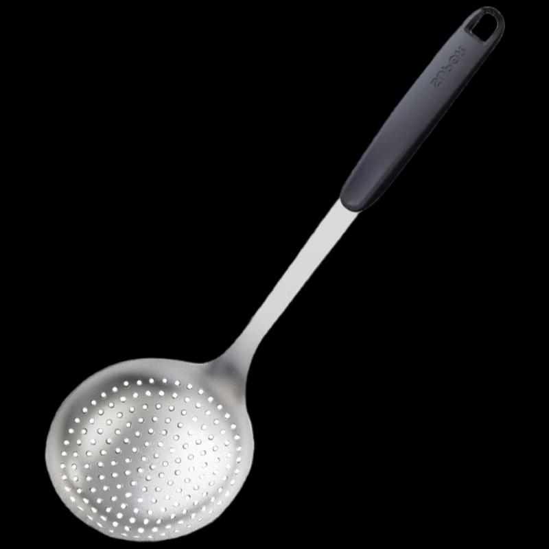 

Supor 304 Stainless Steel Anti-Scald Long Handle Slotted Spoon