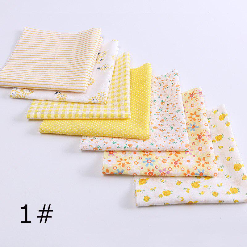 24 x 25 cm bavlněná tkanina s potiskem Látka na šití prošívané tkaniny pro patchwork vyšívání Příslušenství pro ruční výrobu