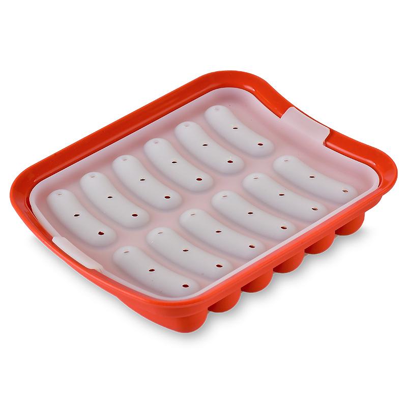Silicone Mini Sausage Mold for Baby Food and Kitchen Use
