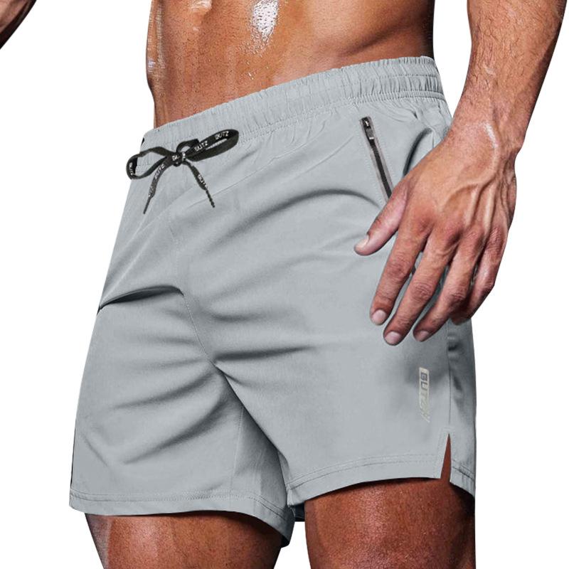 Spring and Summer Men's Quick-drying Sports Shorts Luminous Slightly Elastic Loose Fitness Shorts