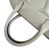 Valentino Garavani Mini Boston Bag with Strap, 2-Way leather Handbag white leather Used